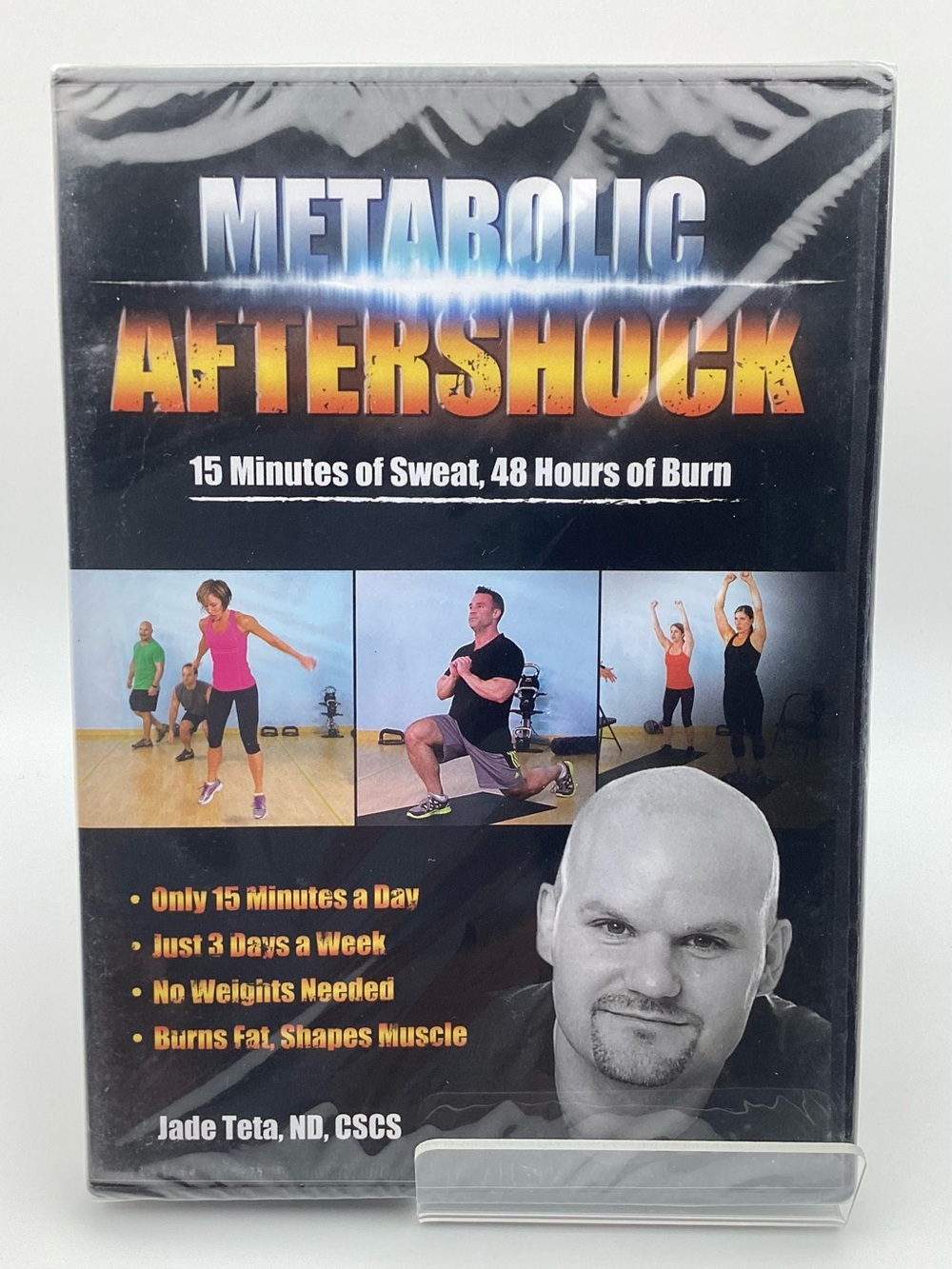 Metabolic Aftershock: 15 Minutes of Sweat & 48 Hours of Burn DVD Set - Jade Teta